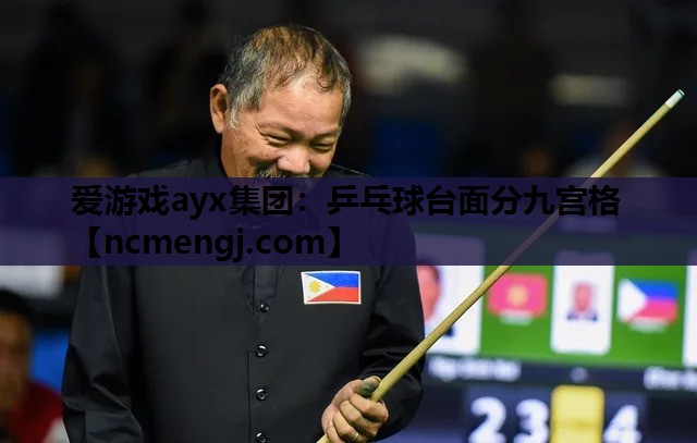 爱游戏ayx集团：乒乓球台面分九宫格