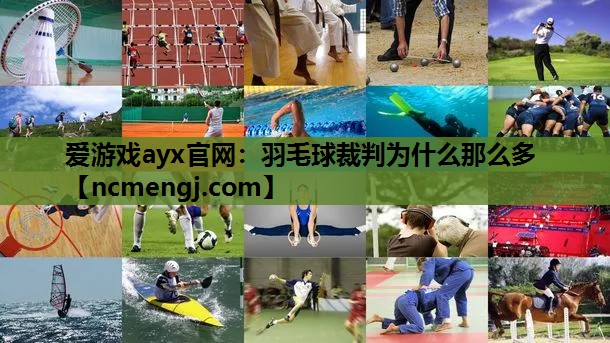 爱游戏ayx官网：羽毛球裁判为什么那么多