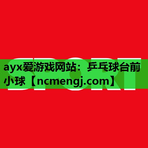 乒乓球台前小球