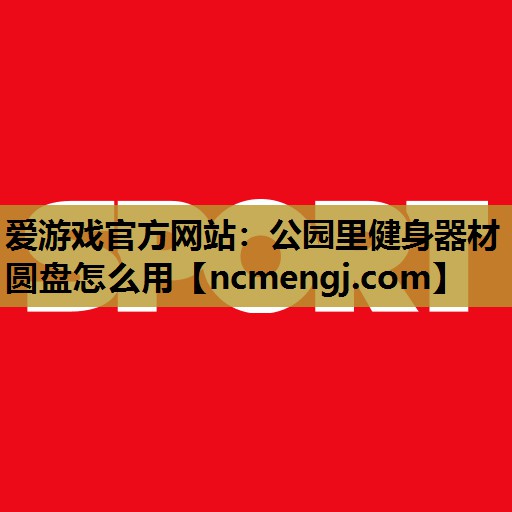 公园里健身器材圆盘怎么用