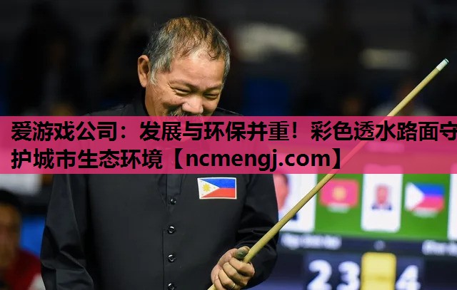 发展与环保并重！彩色透水路面守护城市生态环境