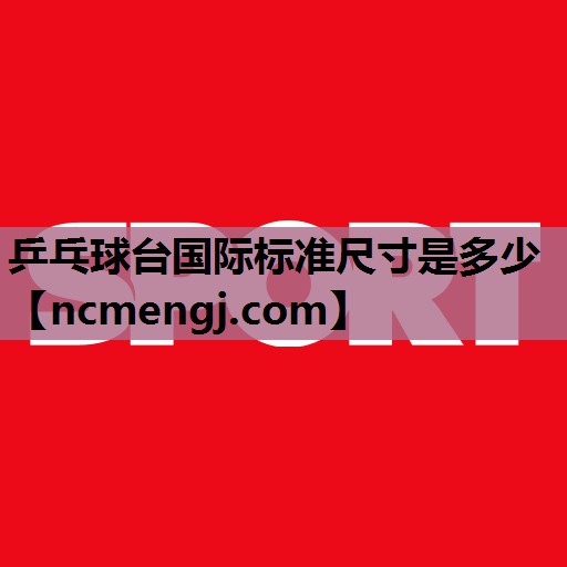 乒乓球台国际标准尺寸是多少