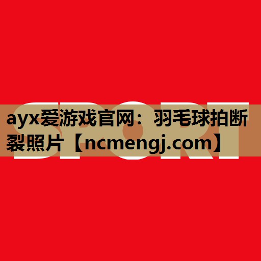 羽毛球拍断裂照片